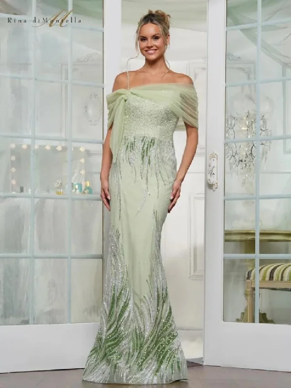 Rina di Montella RD3226 Formal Long Evening Fitted Dress