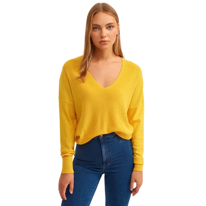 OXXO - V-Neck Knitwear sweater