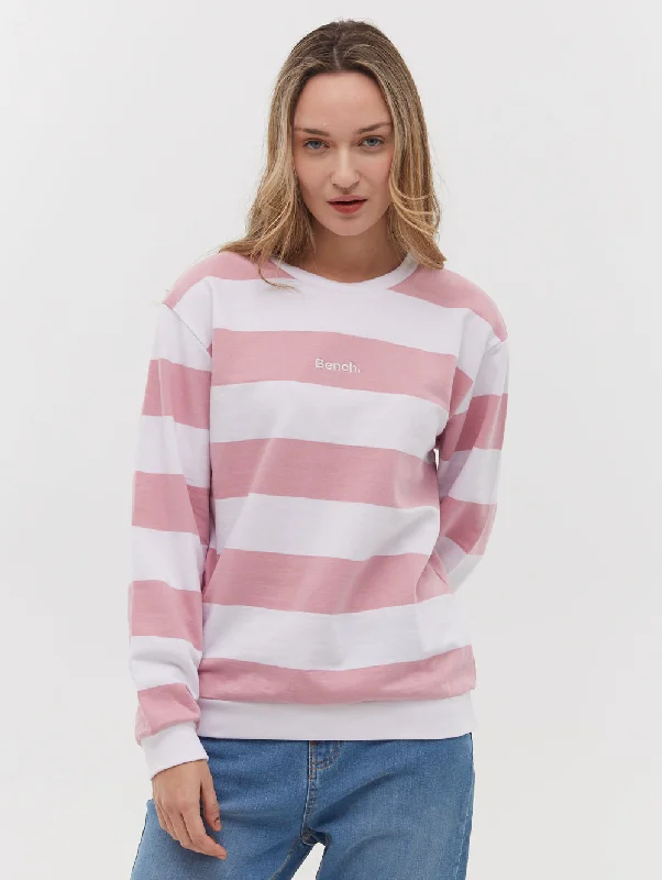 Laide Stripe Crew Neck