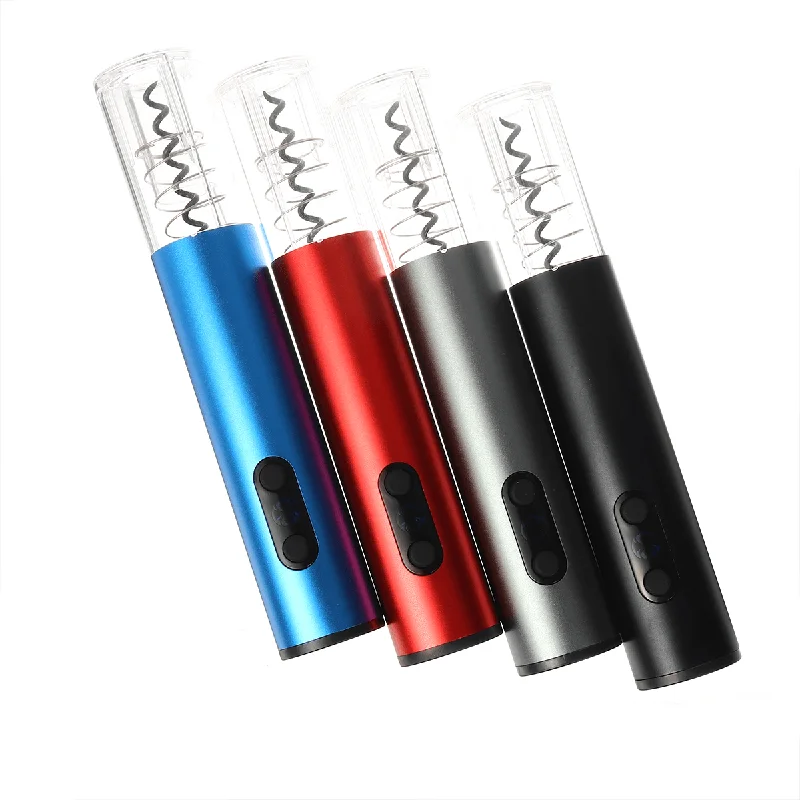 LED Electric Bottle Opener Automatic Cordless Bottle Corkscrew Foil Cutter