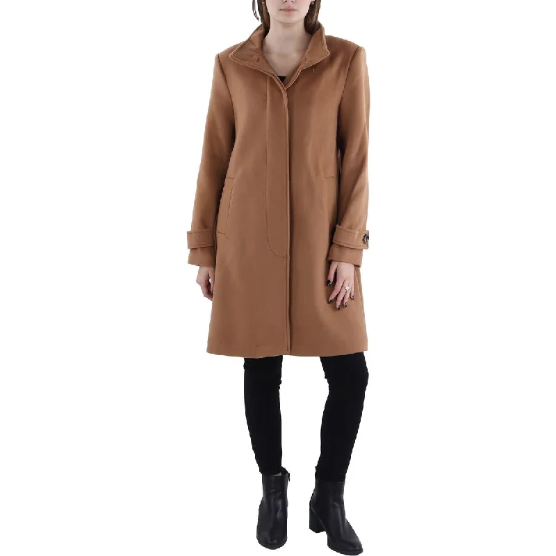 Vince Camuto Womens Wool Cozy Trench Coat