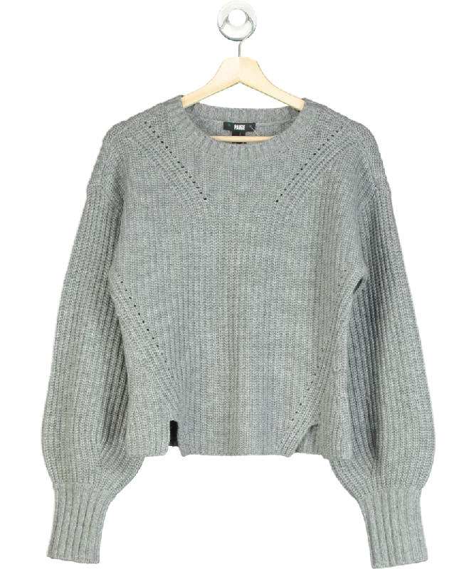 PAIGE Grey Palomi Sweater UK S