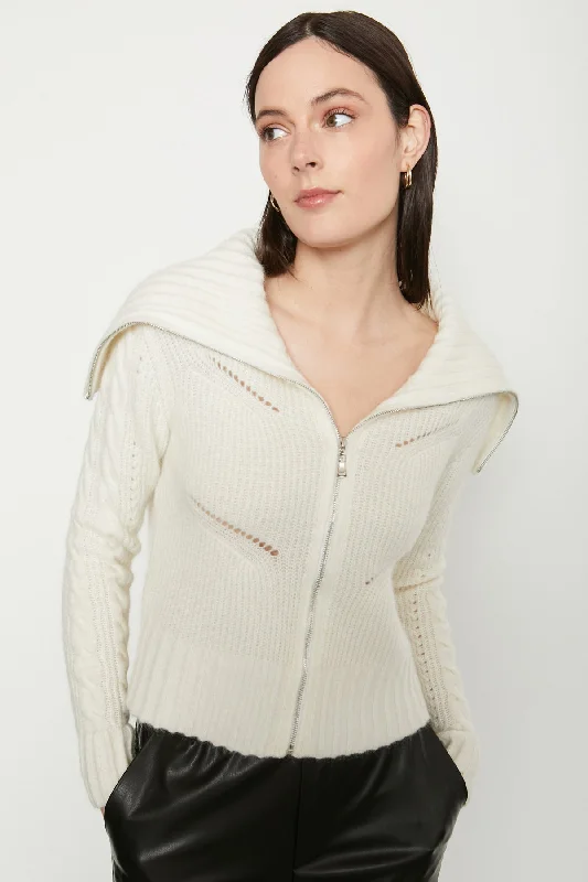 Bailey 44 Annika Sweater Top in CrÃ¨me