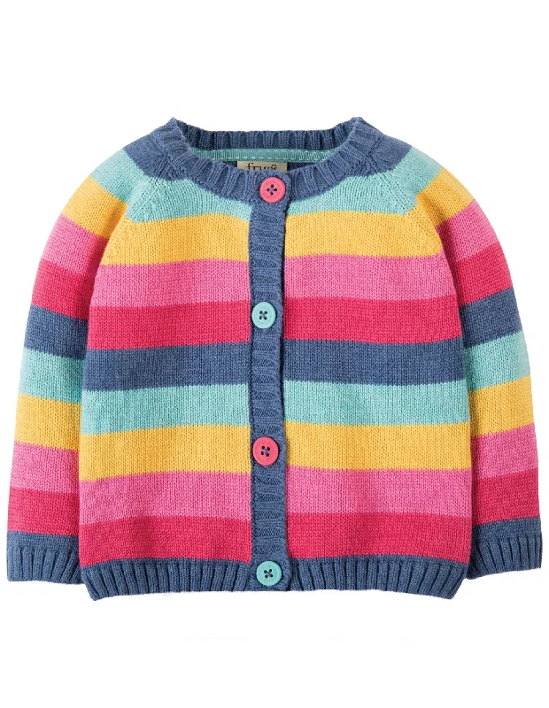 Frugi Baby Kids Little Happy Day Cardigan