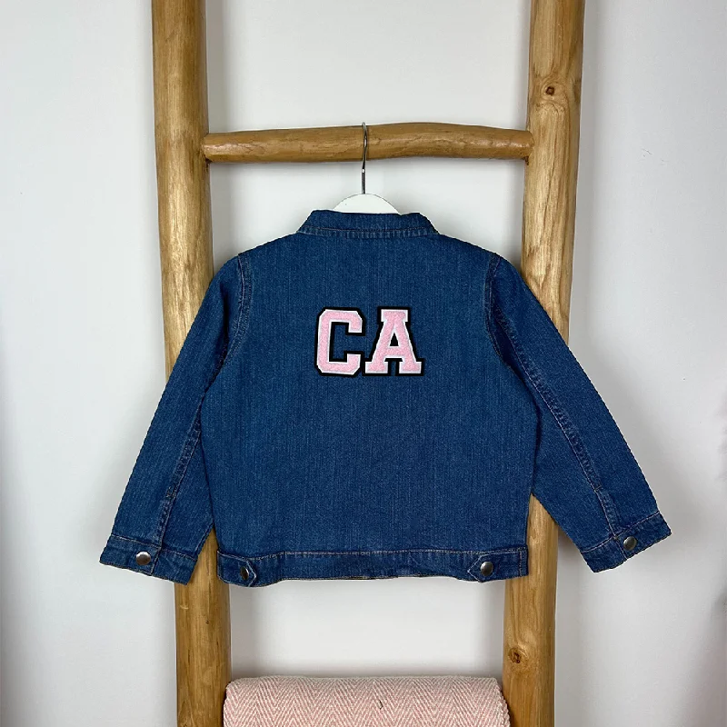 Patch 22 Personalised Kids Denim Jacket