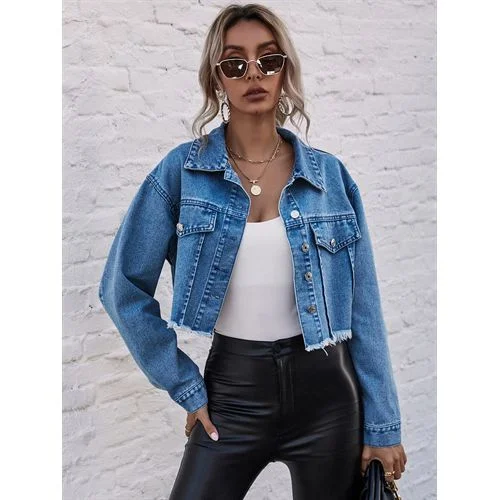 Womens Denim Jacket Short Coats