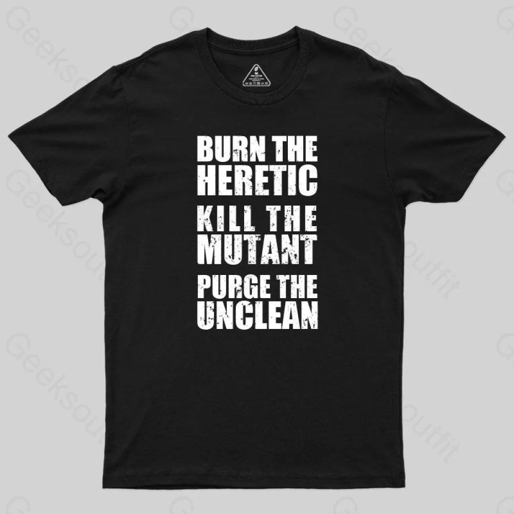 Burn The Heretic-Warhammer 40K T-Shirt