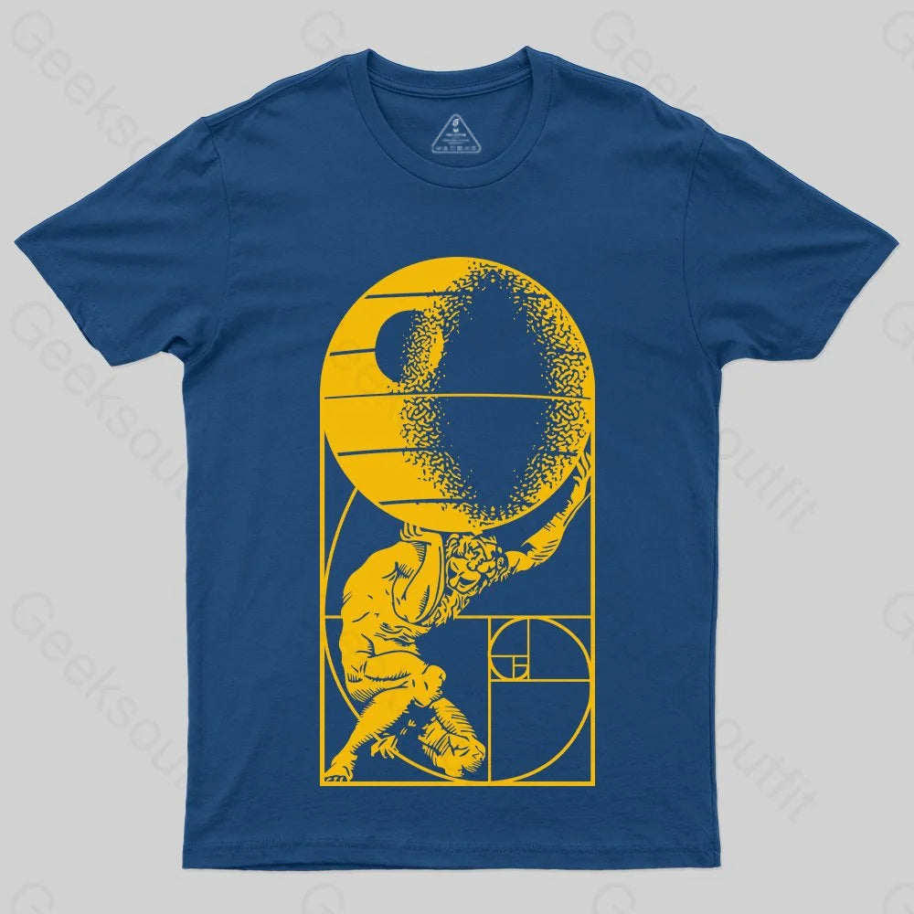 Fibonacci Death Star T-shirt