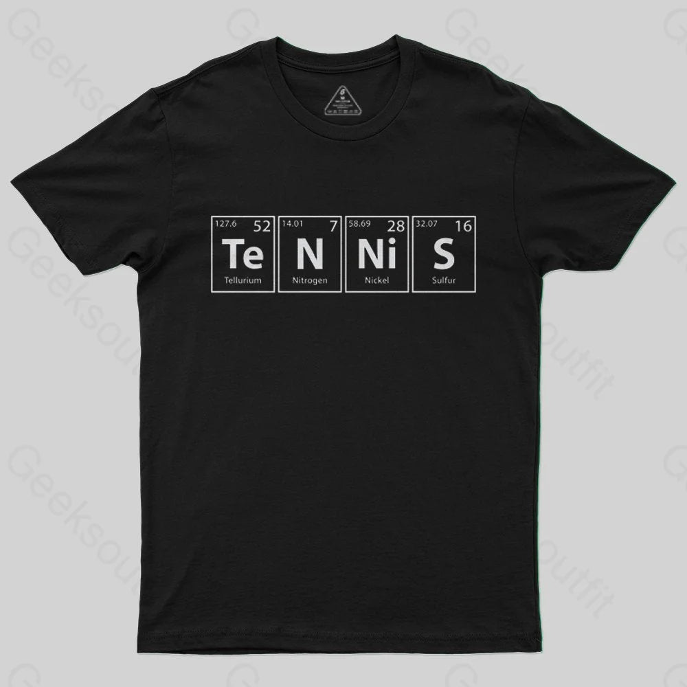 Tennis (Te-N-Ni-S) Periodic Elements T-Shirt