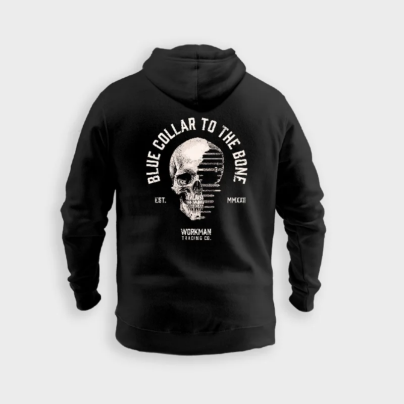 Blue Collar To The Bone - Hoodie