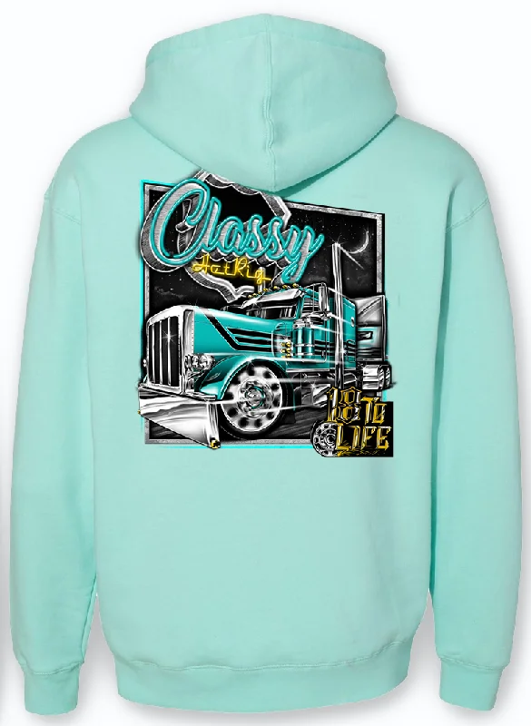 Classy Hoodie Mint