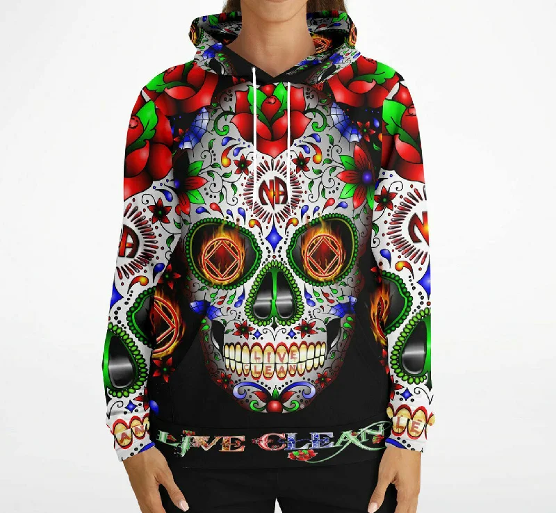 NA Sugar Skull AOP Hoodie