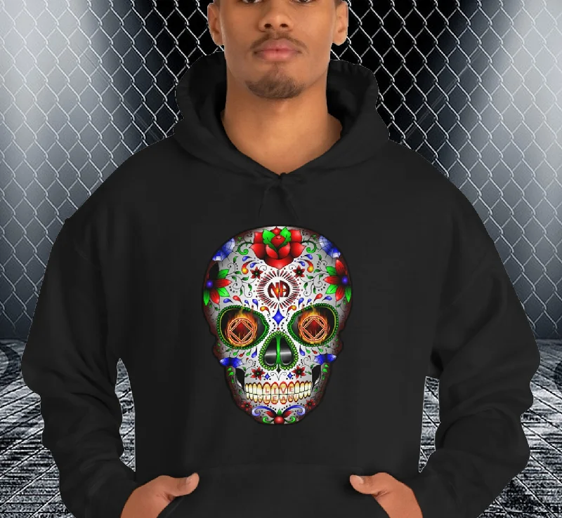 NA Sugar Skull dtg Hoodie